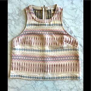 BCBG sleeveless top